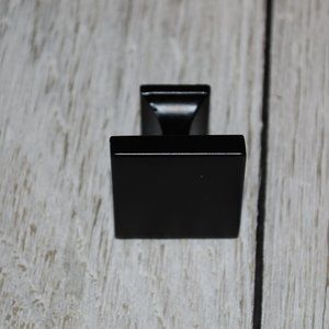 black square drawer knobs 10pk
